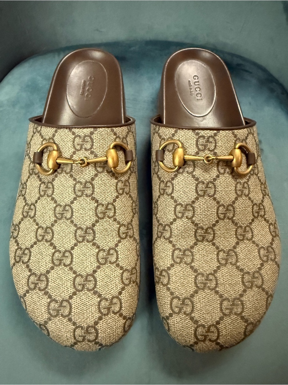 Gucci Sol GG Canvas Clog NWT - Picture 6 of 16